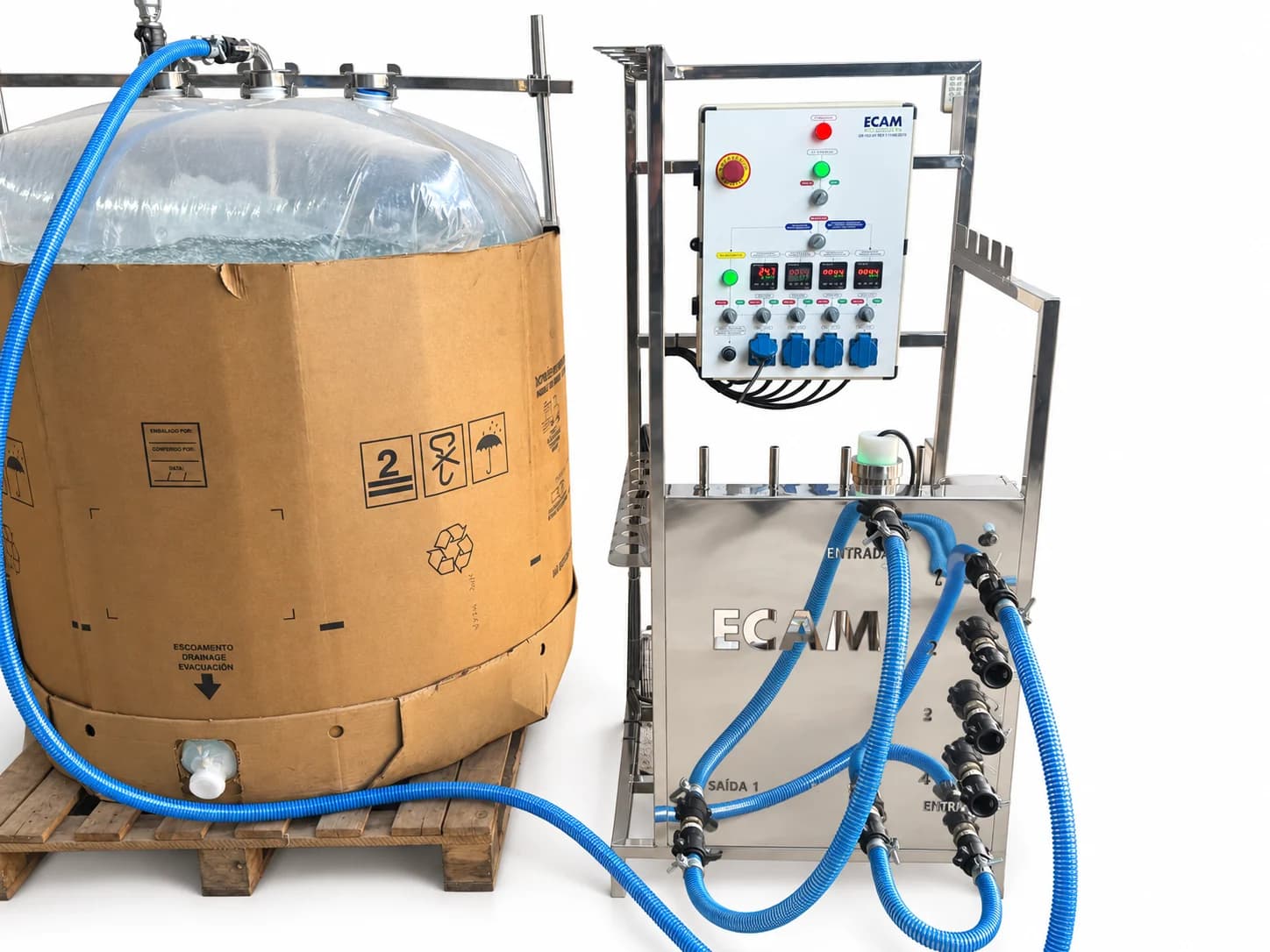Bioreactor com Disposable Bag ECAM BIOBAG 4