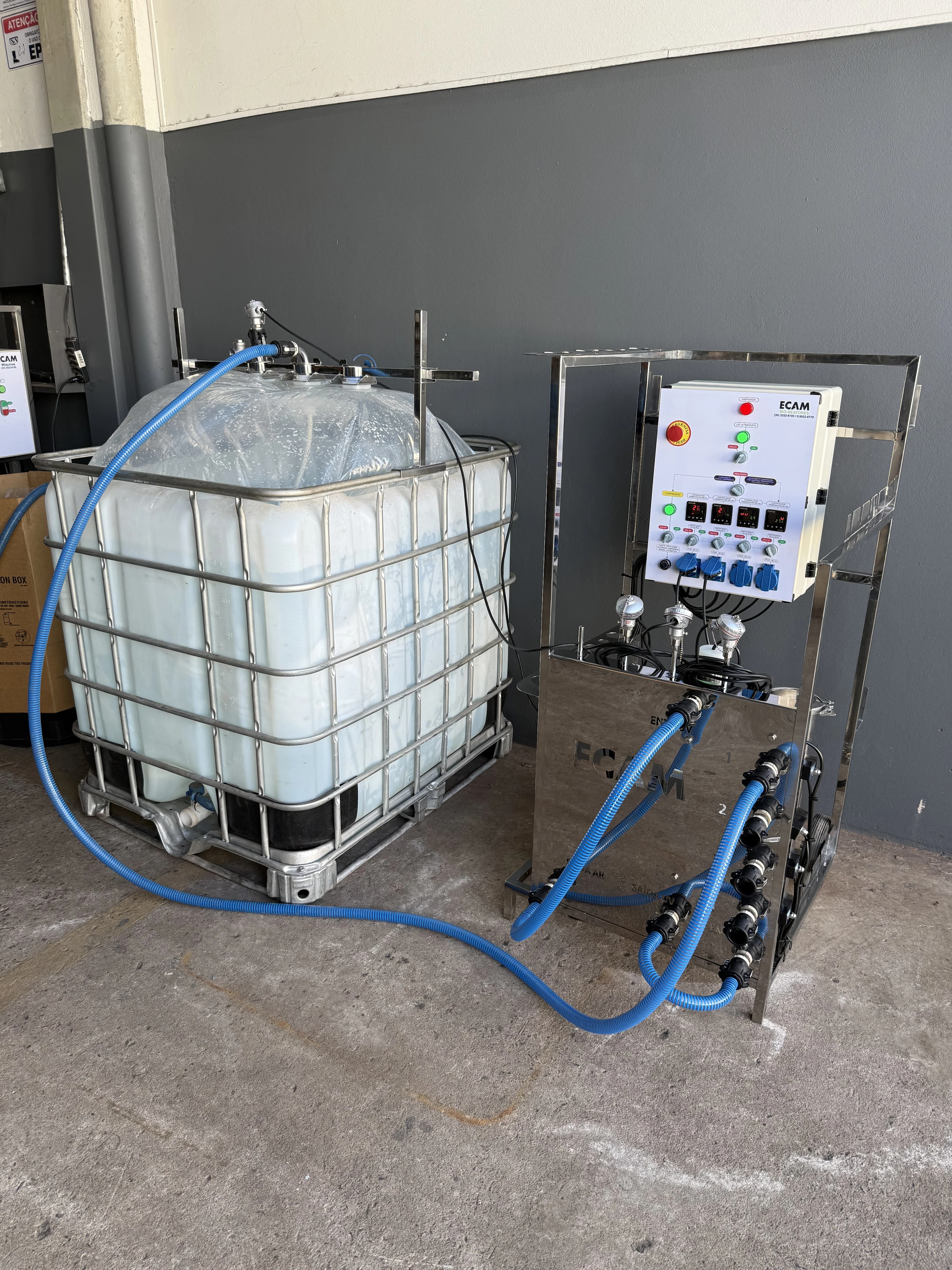 Biorreactor com Bag Desechable ECAM BIOBAG 4