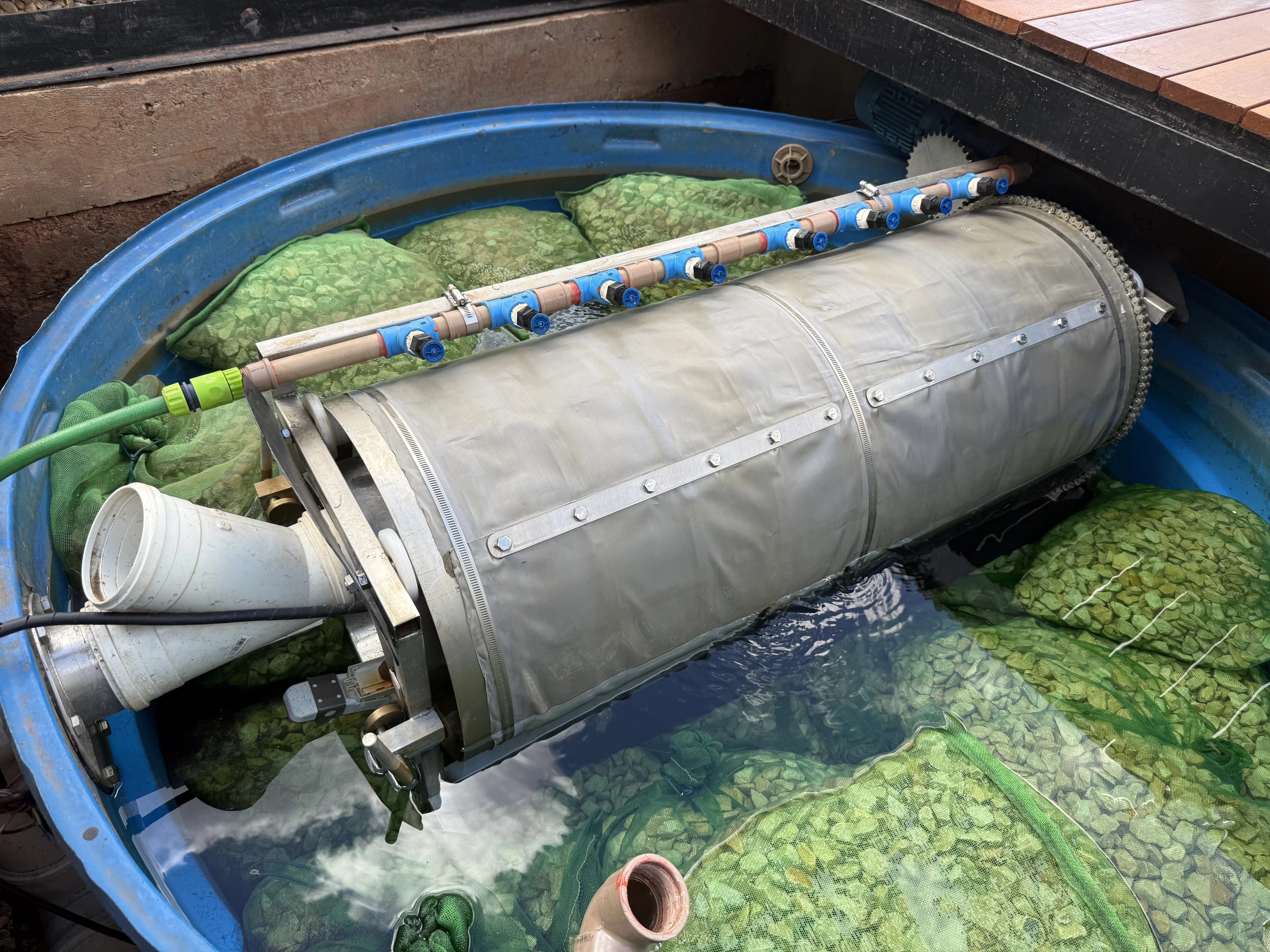 Self-Cleaning Rotary Drum Filter ECAM FTR01